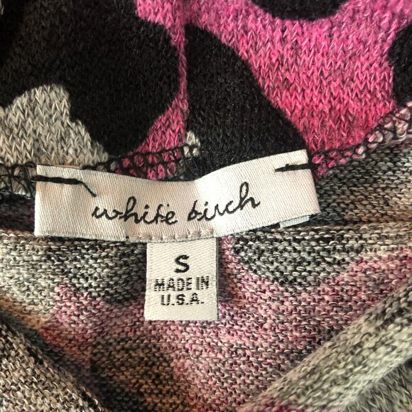 White Birch Animal Print Dolman Sleeve Sweater - Picture 2 of 11